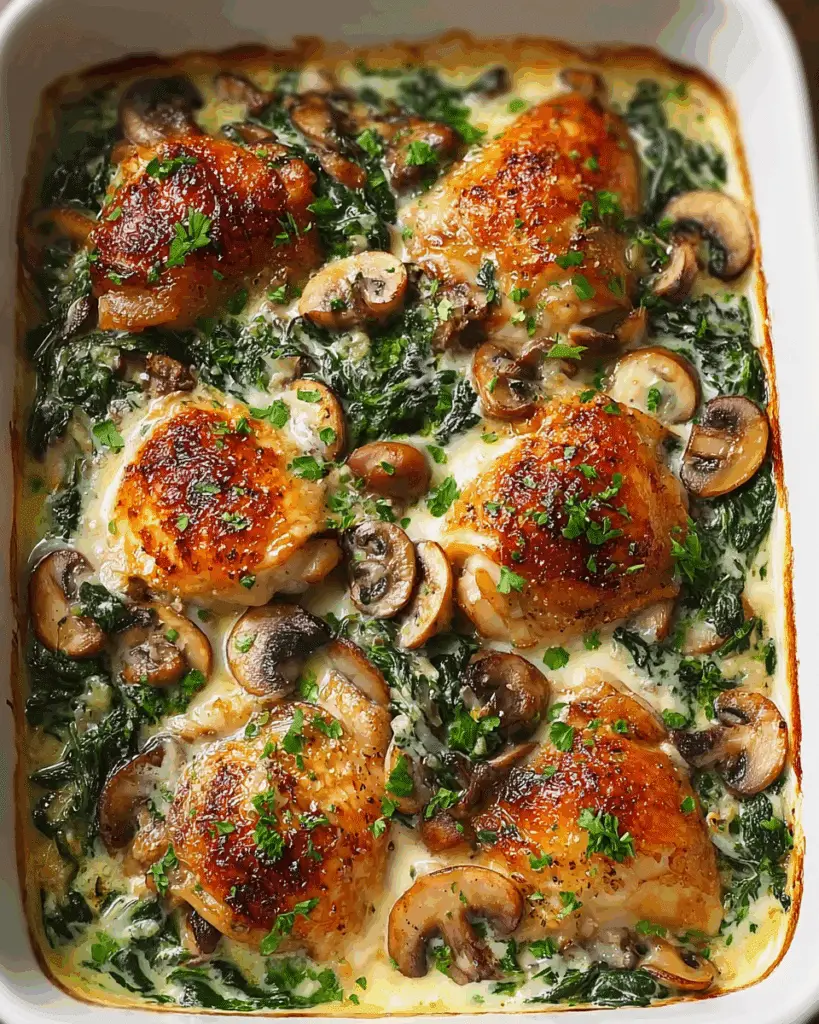 and Mushroom Low-Carb Oven Recipe