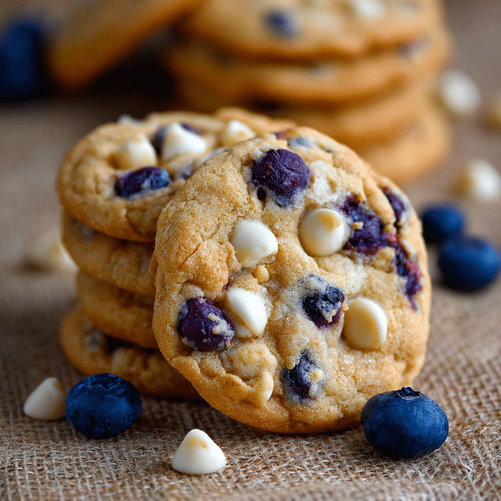 Easy Lemon Blueberry Cookies Recipe - Recipe Image