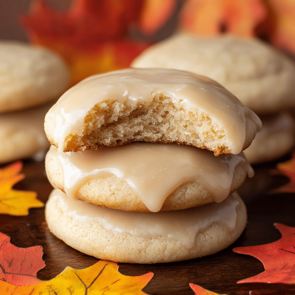 Maple cookies with maple icing Recipe - Recipe Image