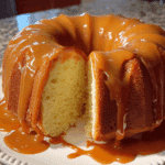 Caramel Cream Cheese Pound Cake Recipe