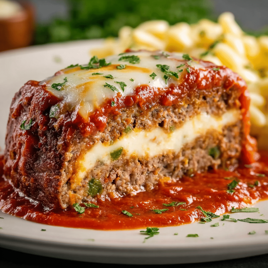 The Best Stuffed Italian Meatloaf Recipe - Recipe Image