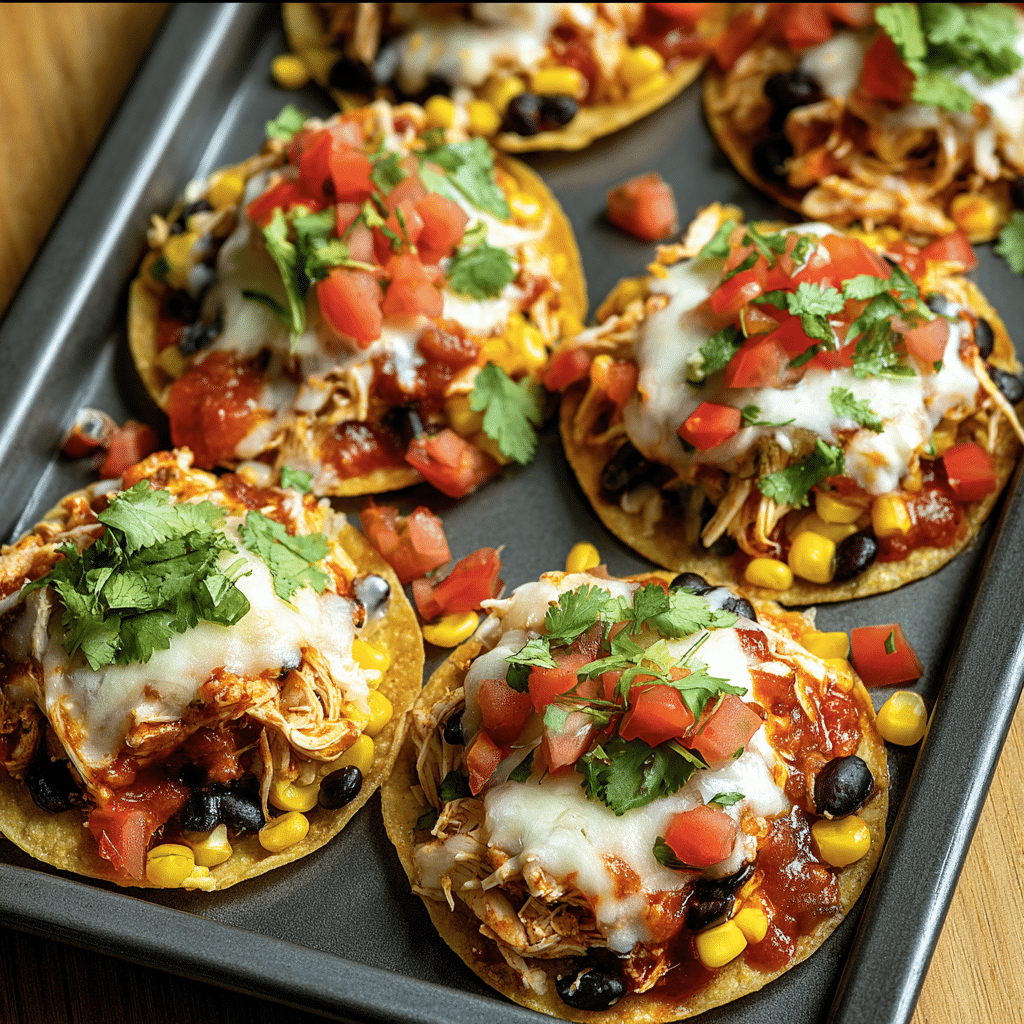 Chicken Tostadas Recipe - Recipe Image