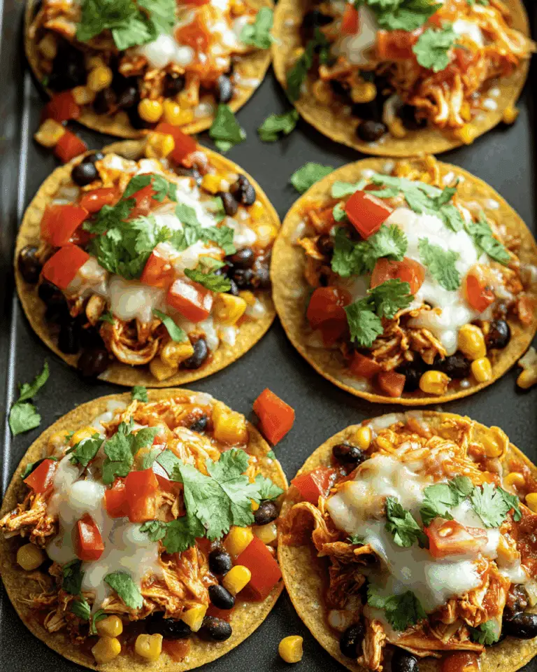 MEXICAN ROTISSERIE CHICKEN TOSTADAS Recipe
