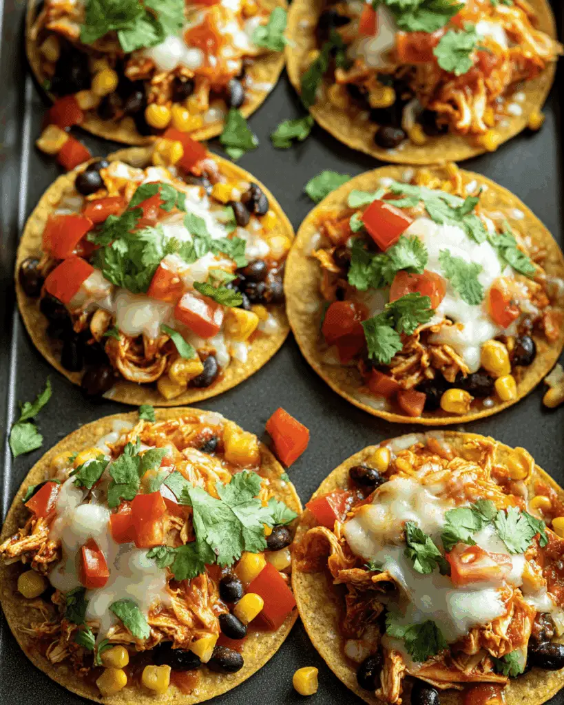 MEXICAN ROTISSERIE CHICKEN TOSTADAS Recipe