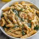 Garlic Parmesan Chicken Pasta Recipe
