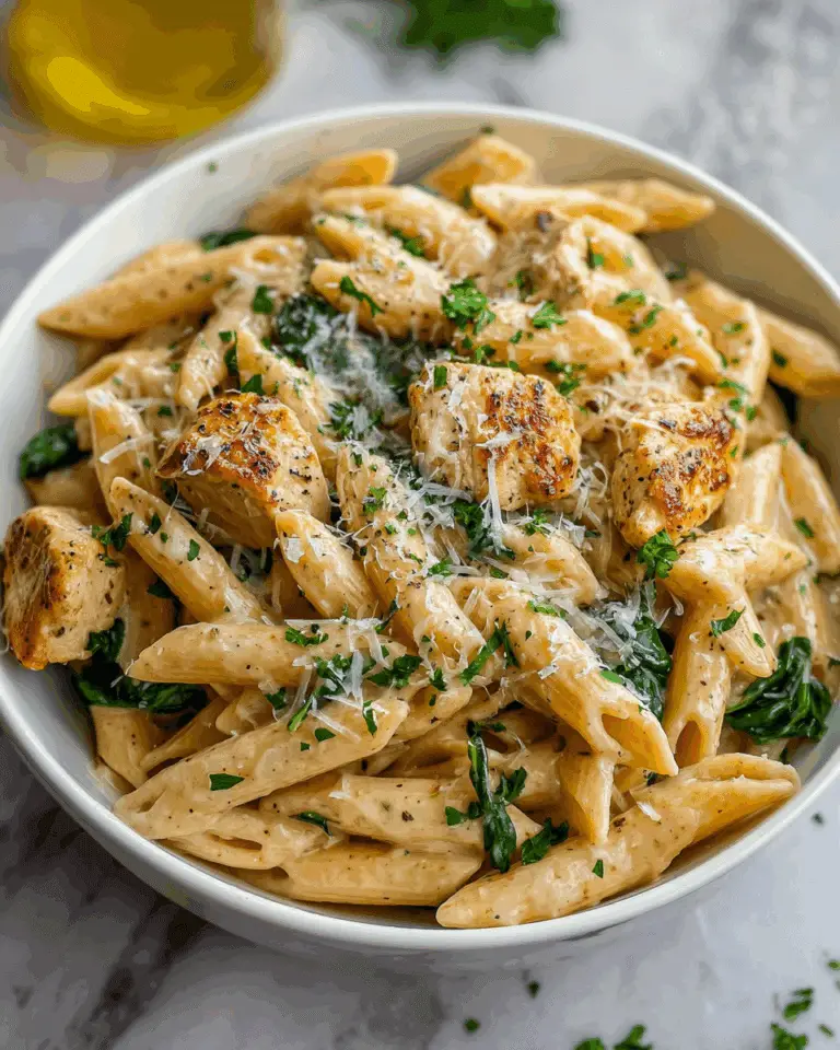 Garlic Parmesan Chicken Pasta Recipe
