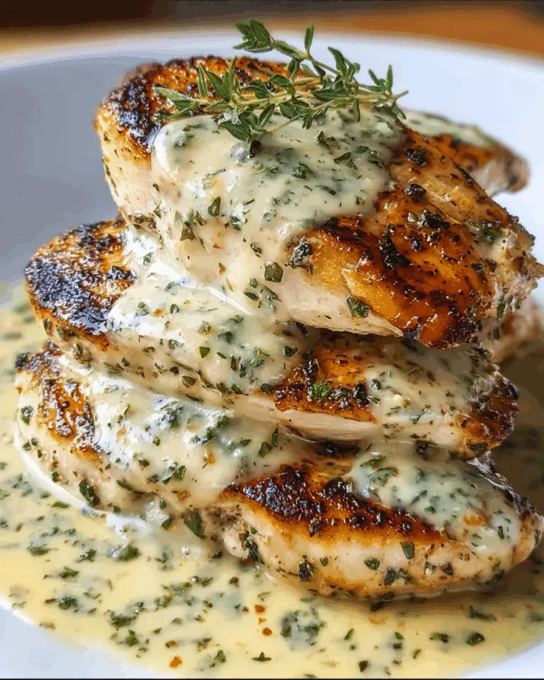 Creamy Boursin Chicken Garlic Herbs Recipe