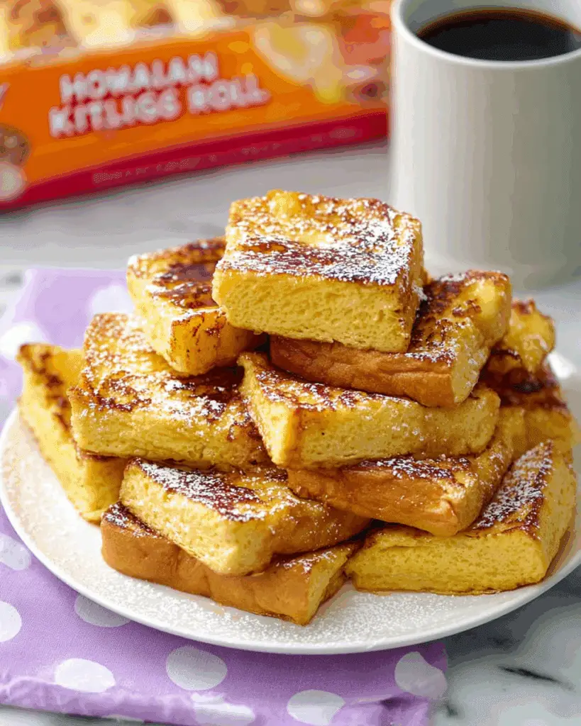 Hawaiian Roll French Toast Recipe