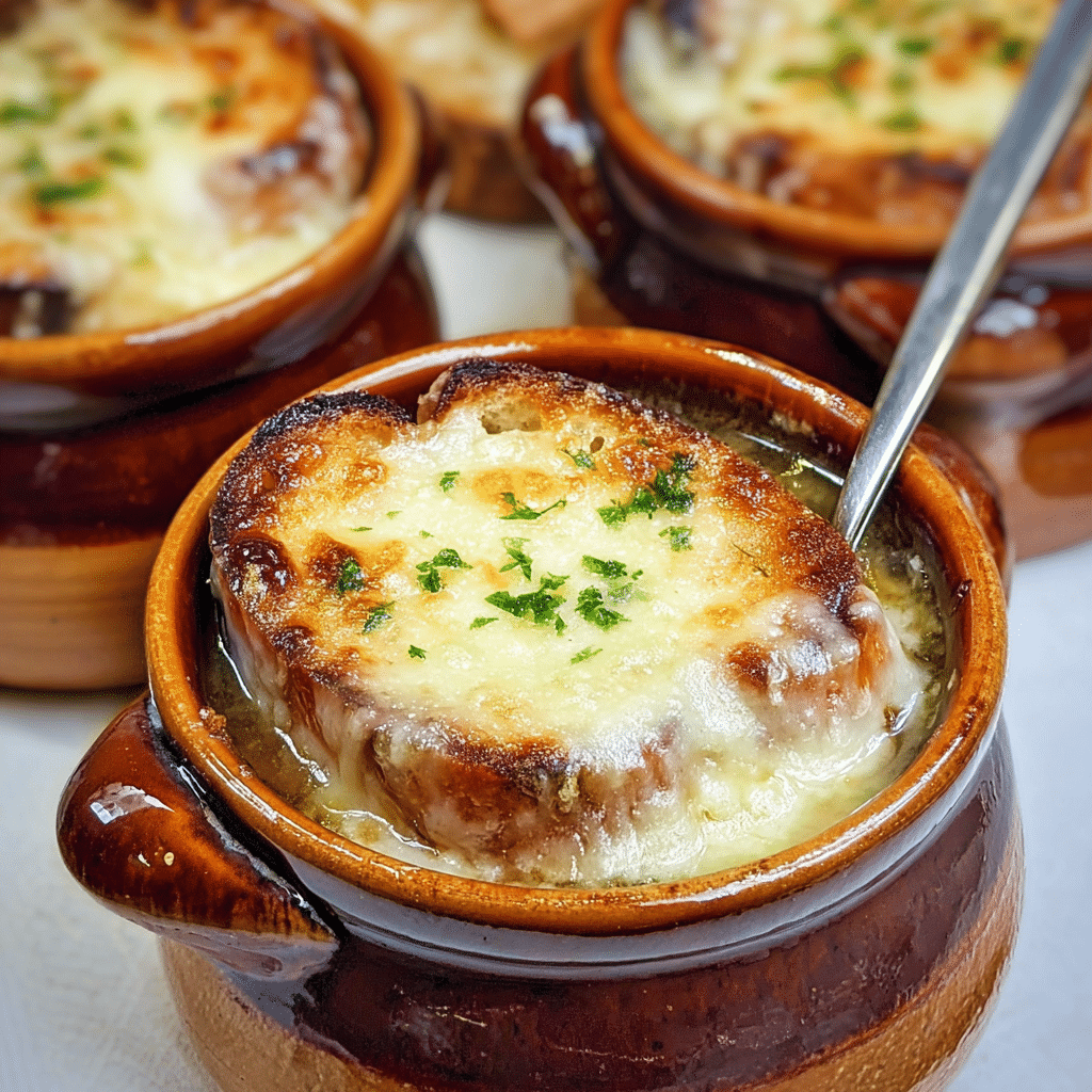 Easy Homemade French Onion Soup Recipe - Recipe Image