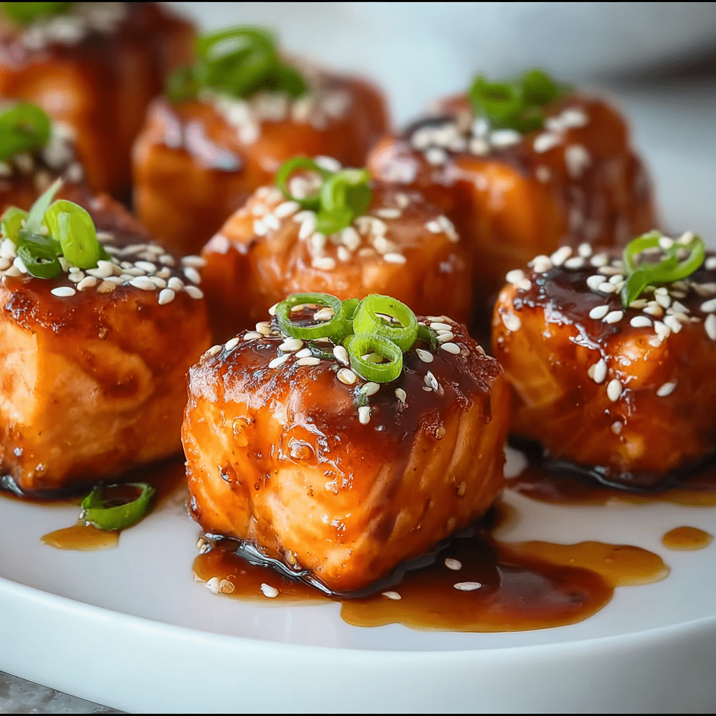 The Best Bang Bang Salmon Bites Recipe - Recipe Image