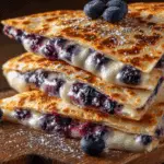 Blueberry Breakfast Quesadilla Recipe