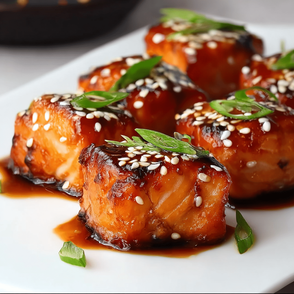 The Best Bang Bang Salmon Bites Recipe - Recipe Image