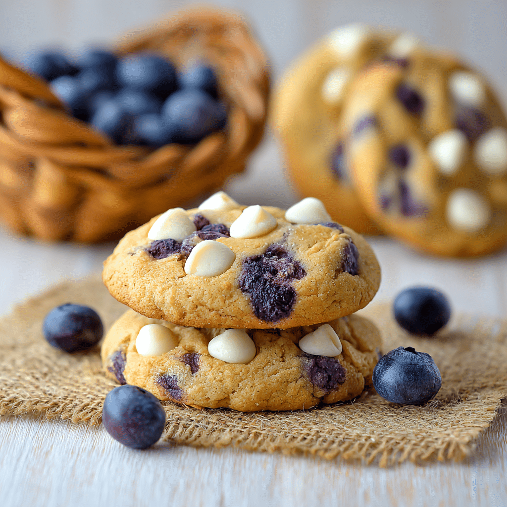 Easy Lemon Blueberry Cookies Recipe - Recipe Image