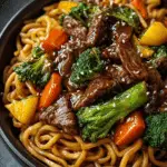 Delicious Beef Lo Mein with Vegetables Recipe