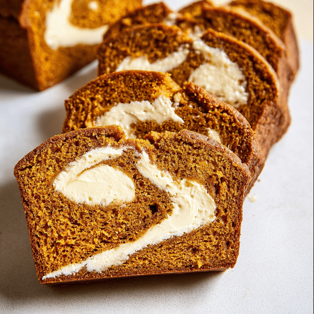 Pumpkin Cream Cheese Bread Recipe - Recipe Image