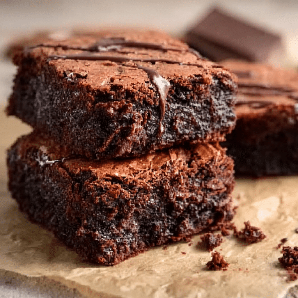Fudgy Toffee Flourless Brownies (naturally Gluten Free) Recipe - Recipe Image