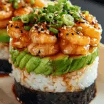 Spicy Shrimp Sushi Stacks: A Delicious Twist Awaits! Recipe