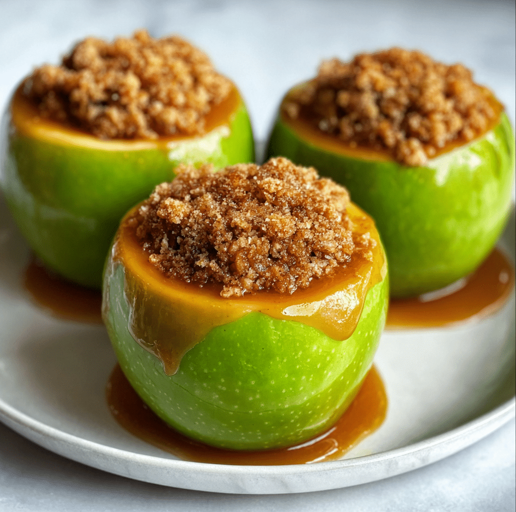 Pumpkin Pie Stuffed Baked Apples 4 This Recipe