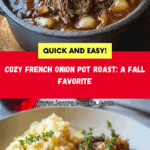 SAVORY FRENCH ONION POT ROAST Recipe