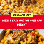 One Pot Chili Mac Recipe
