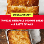 Pineapple Coconut Bread: A Taste of Maui Awaits! Recipe