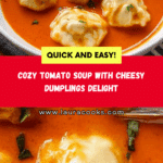 Tomato Dumpling Soup Recipe