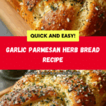 garlic parmesan herb bread Recipe