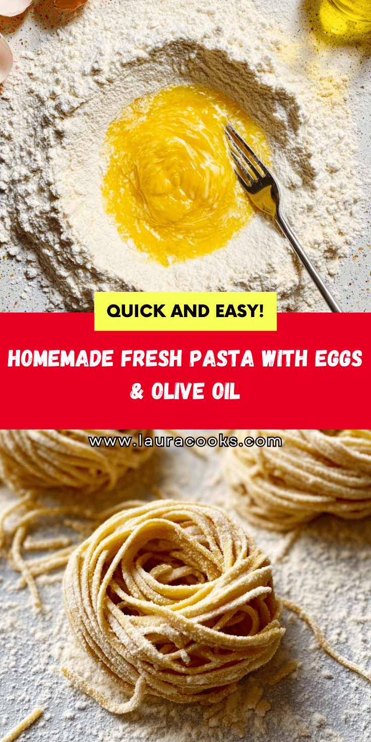 Photo inspiration: Visual Reference: Egg Flour Olive Oil Pasta Recipe