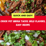 Crock Pot Birria Tacos Recipe