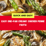 Creamy Chicken Penne Pasta Recipe