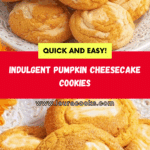 Pumpkin Cheesecake Cookies Recipe
