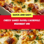 cheesy baked ravioli casserole Recipe