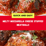 Cheese Stuffed Meatballs Recipe