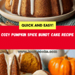 Pumpkin Bundt Cake Recipe
