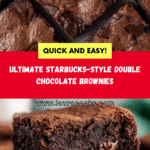 Starbucks Double Chocolate Brownie Copycat Recipe