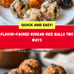 Korean Rice Balls Recipe