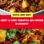 Crockpot Pineapple BBQ Chicken Dinner Recipe