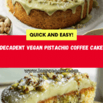 Vegan Pistachio Coffee Cake Recipe