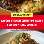SAVORY FRENCH ONION POT ROAST Recipe