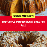 Apple Pumpkin Bundt Cake Recipe