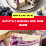 Blueberry Fudge Recipe