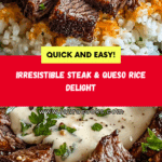 STEAK AND QUESO RICE Recipe