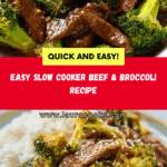 Slow Cooker Beef & Broccoli Recipe