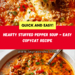 Stuffed Pepper Soup Recipe (Culver's Copycat) Recipe