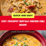 Crockpot Buffalo Chicken Chili Recipe