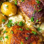 Slow Cooker Garlic Parmesan Chicken and Potatoes Recipe