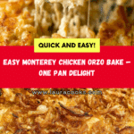 Monterey Chicken One-Pan Orzo Recipe