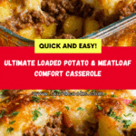 Loaded Potato & Meatloaf Casserole Recipe