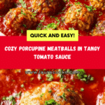 Easy Porcupine Meatballs Recipe in Tomato Sauce Recipe