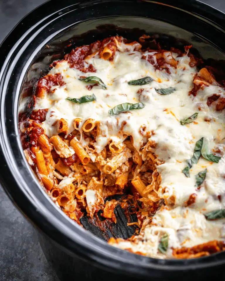 Crockpot Baked Ziti Recipe